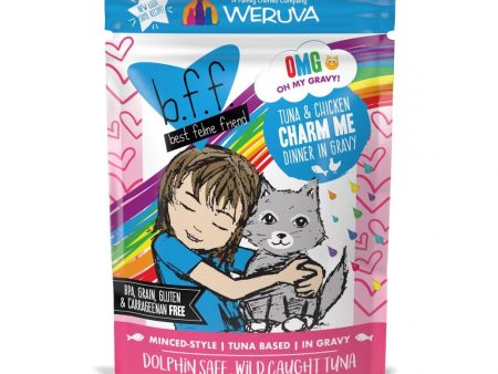 Weruva BFF Tuna & Chicken Charm Me Recipe Pouches Wet Cat Food Online Sale