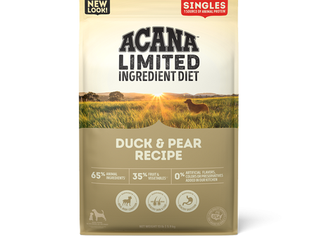 ACANA Singles Limited Ingredient Dry Dog Food Duck & Pear Recipe For Sale