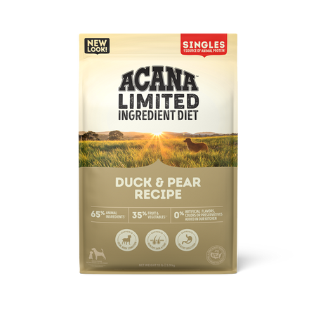 ACANA Singles Limited Ingredient Dry Dog Food Duck & Pear Recipe For Sale