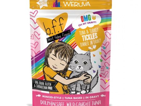 Weruva BFF Tuna & Turkey Tickles Recipe Pouches Wet Cat Food Online