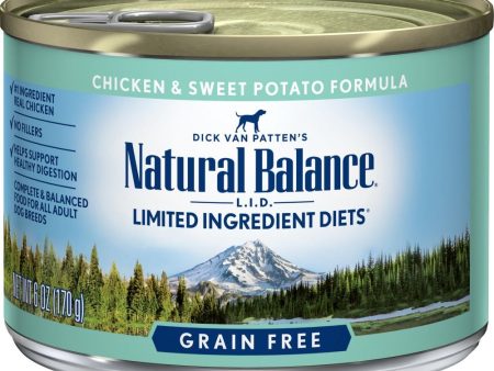 Natural Balance L.I.D. Limited Ingredient Diets Chicken and Sweet Potato Formula Canned Dog Food Fashion