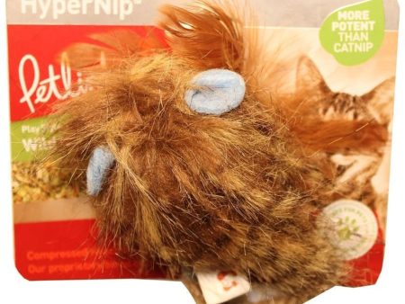 WILD WOOLY LONG TAILED MOUSE WITH HYPERNIP CAT TOY Sale