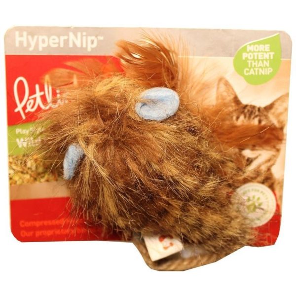 WILD WOOLY LONG TAILED MOUSE WITH HYPERNIP CAT TOY Sale