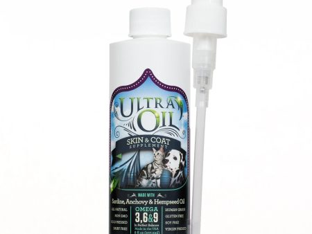 Ultra Oil Skin and Coat Supplement For Dogs and Cats Supply